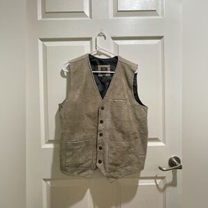 Moonshine Spirit Brad Paisley Tan Western Button Front Vest